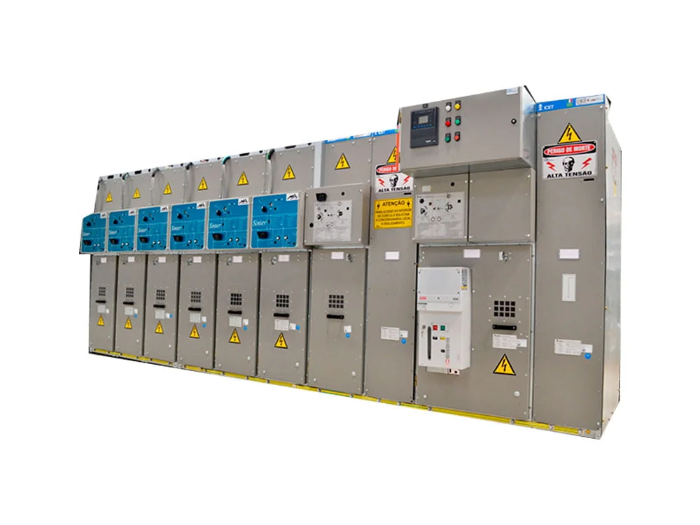 Cubiculo Paineis Elétricos Média Tensão a Gaz em sf-6