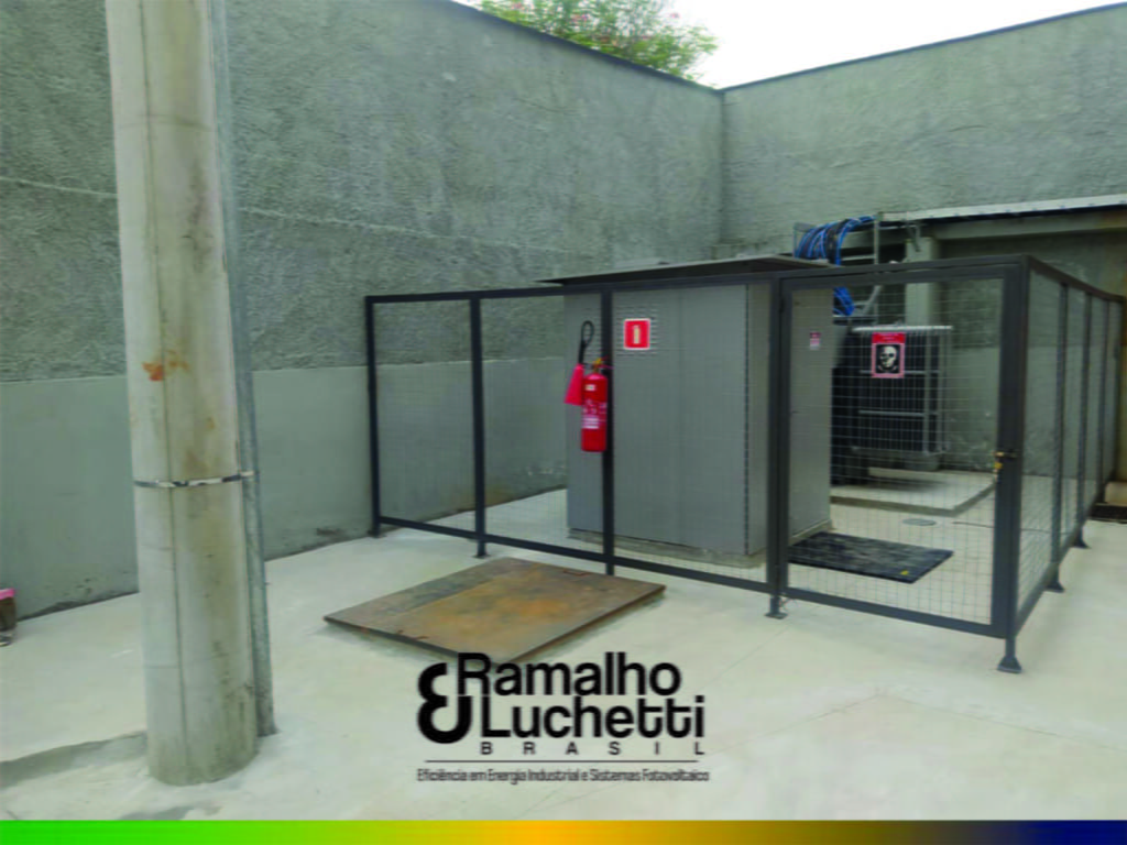 Cabine Primária Blindada, instalações
