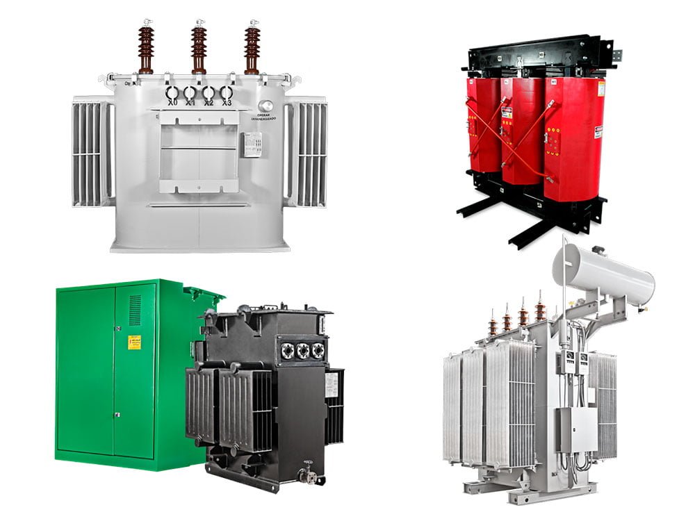 Transformador Trifásico Classe de Tensão Primária de 15kV, 25kV e 36kV